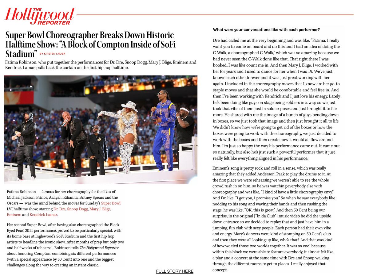 The Hollywood Reporter masthead